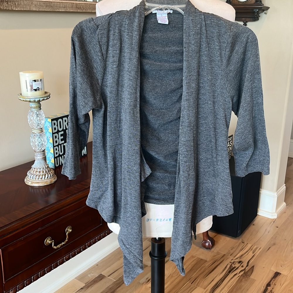 Candies Comfy Gray Sweater Girls Large fits Womens XS